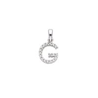 Pendente Gioielleria Dossena  Donna iniziali in Oro Zircone INZ035BBA - INZ035BBA